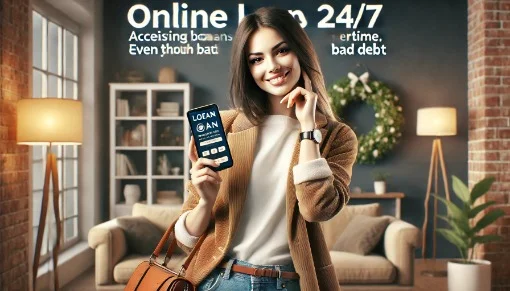 Vay tiền online 24/24 nợ xấu 