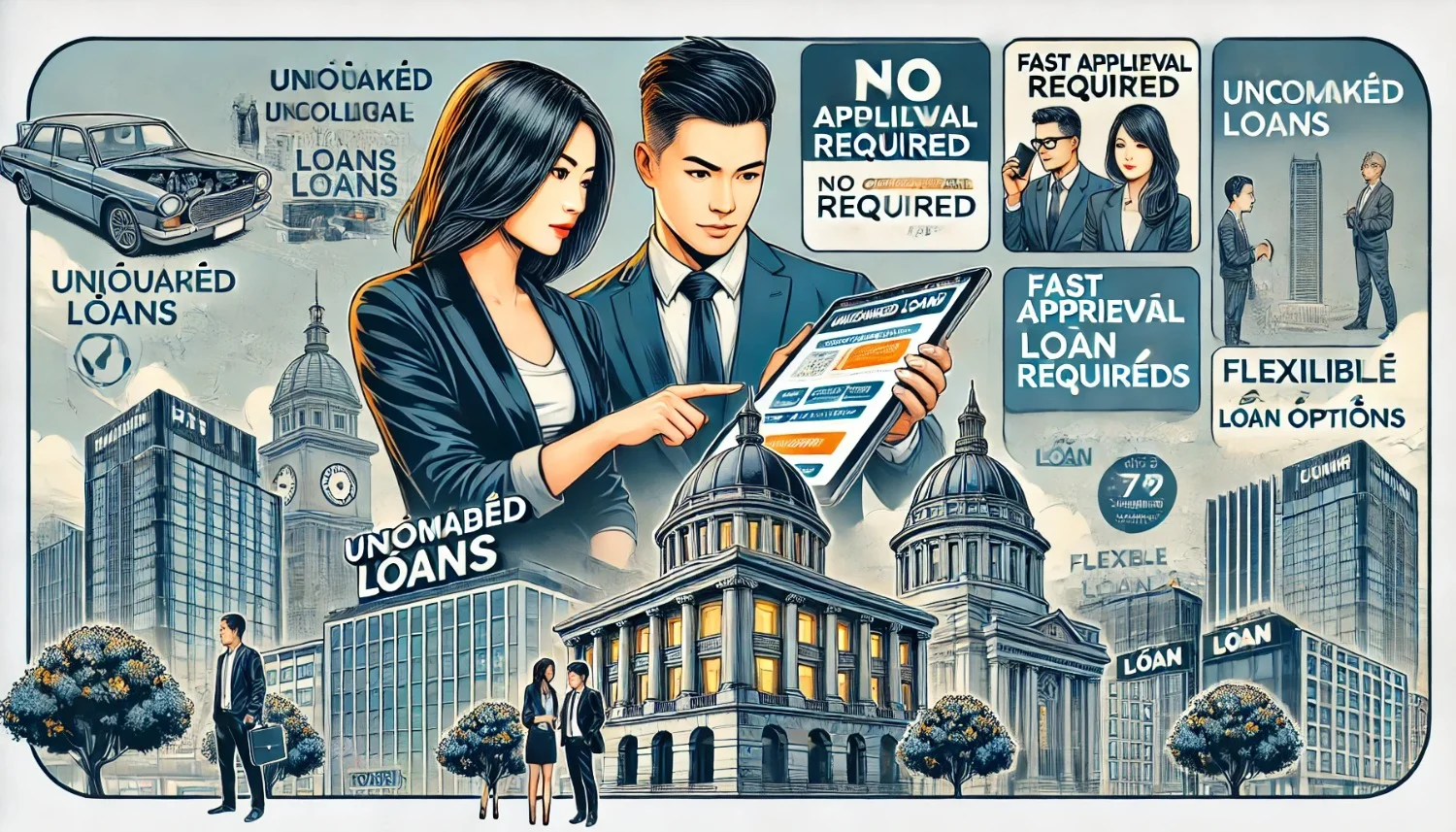 Vay tiền không thế chấp