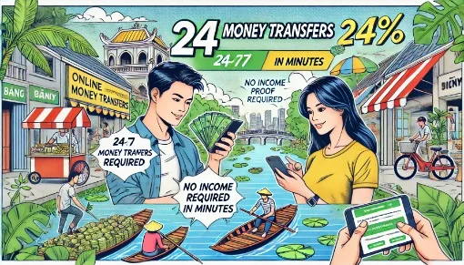 Vay Tiền Online Chuyển Khoản 24/7