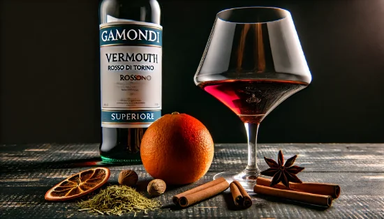 Вермут Gamondi Rosso di Torino Superiore: витримка, спеції та елегантність в кожній краплі