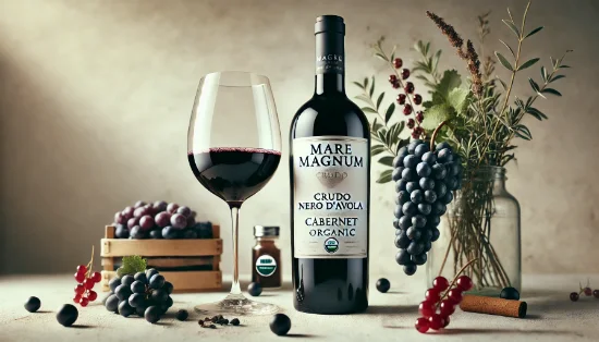 Гармонія в кожній краплі: вино Mare Magnum Crudo Nero d'Avola Cabernet Organic