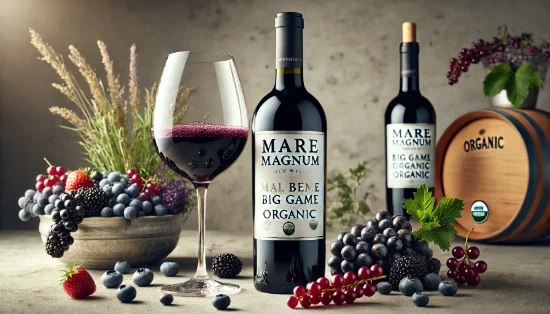Вино Mare Magnum Malbec Big Game Organic: від історії до гастрономічних поєднань