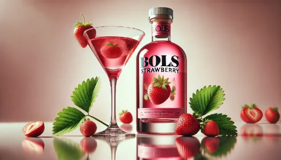 Полуничний лікер Bols: Мелодія смаку у кожній краплі