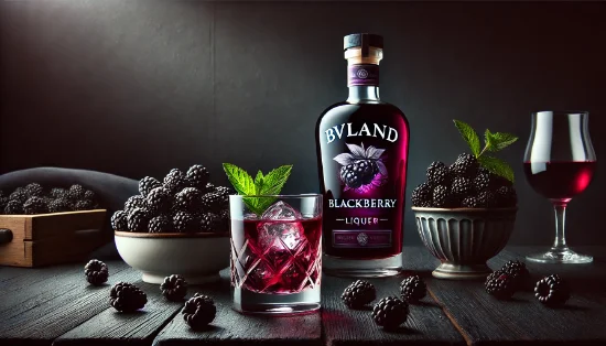 Лікер BVLand Blackberry: Відчуття ожини у кожному ковтку