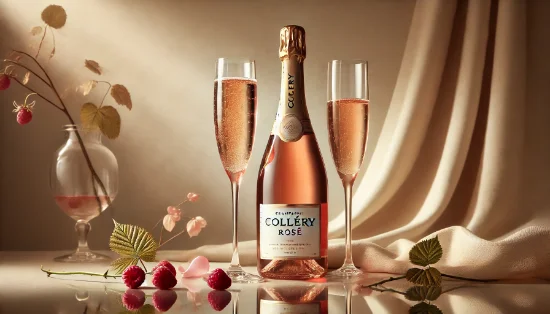 Рожеві іскри елегантності: секрети шампанського Collery Rosé