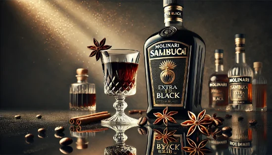 Чорна магія смаку: історія та сучасність лікеру Molinari Sambuca Extra Black