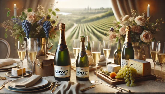 Найдавніший смак Шампані: усі види шампанського Gosset