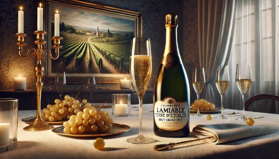 Шампанське, яке розповідає історії зірок: Lamiable Terre D`Etoiles Brut Grand Cru