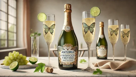 Astoria Prosecco Treviso Butterfly Extra Dry: Елегантність в кожному келиху