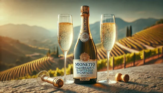 Mionetto Valdobbiadene Superiore di Cartizze DOCG: Італійська досконалість у кожному ковтку
