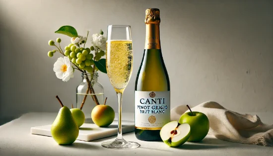 Pinot Grigio Brut Blanc від Canti: Витончена класика італійського ігристого