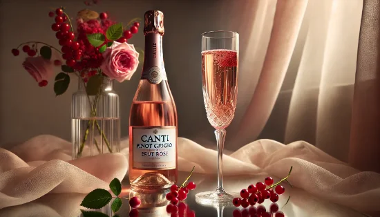 Рожевий акцент: Pinot Grigio Brut Rose від Canti – витонченість у кожній краплі