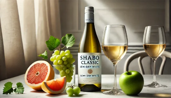 Shabo Classic напівсухе біле: Винахід для цінителів легкості та витонченості