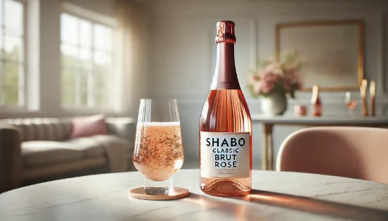 Shabo Classic брют рожеве: витонченість у кожній краплі