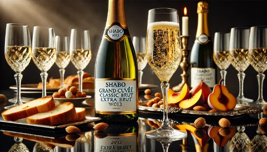 Вишуканість у кожній краплі: Shabo Grand Cuvee Classic екстра брют біле 2013