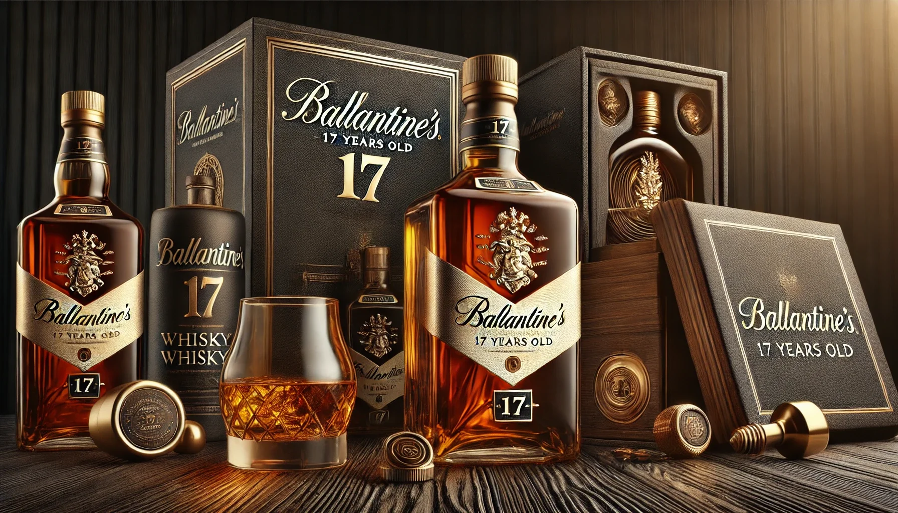 Ballantine's 17 Years Old: Елегантність та Глибина Шотландського Віскі Баллантайнс 17 років витримки