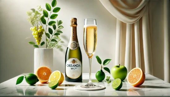Ігристе вино Oreanda Brut: елегантність та традиції в кожному ковтку
