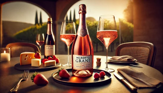 Merotto Grani Rosa di Pinot Nero: Елегантність рожевого ігристого вина