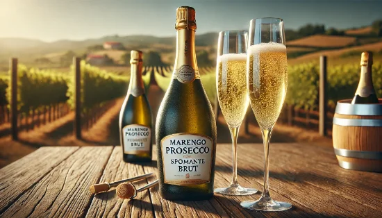Marengo Prosecco DOC Spumante Brut: Італійська витонченість у кожній бульбашці
