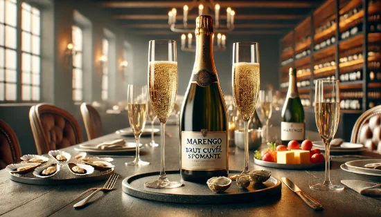 Marengo Brut Cuvée Spumante: Витонченість смаку в кожному ковтку