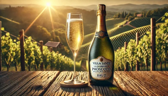 Villa Sandi Valdobbiadene Prosecco Superiore DOCG Millesimato Brut: Витонченість, народжена терруаром