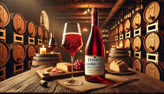 Chiarli Lambrusco dell'Emilia Rosso Amabile: Італійська класика з характерним шармом