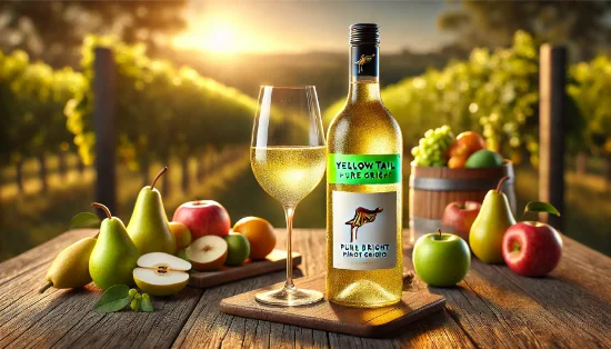 Yellow Tail Pure Bright Pinot Grigio: легкість смаку у кожному ковтку
