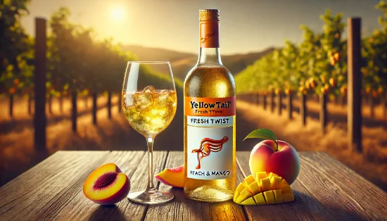 Yellow Tail Fresh Twist Peach & Mango: Екзотичний фруктовий сплеск у світі вина