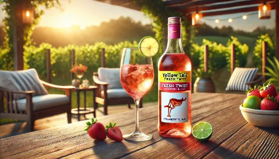 Yellow Tail Fresh Twist Strawberry & Lime: освіжаюча гармонія полуниці та лайма