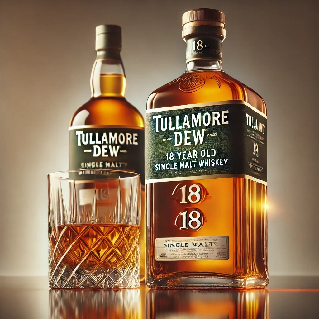Tullamore DEW 18 Year Old Single Malt: Преміальний досвід ірландського віскі