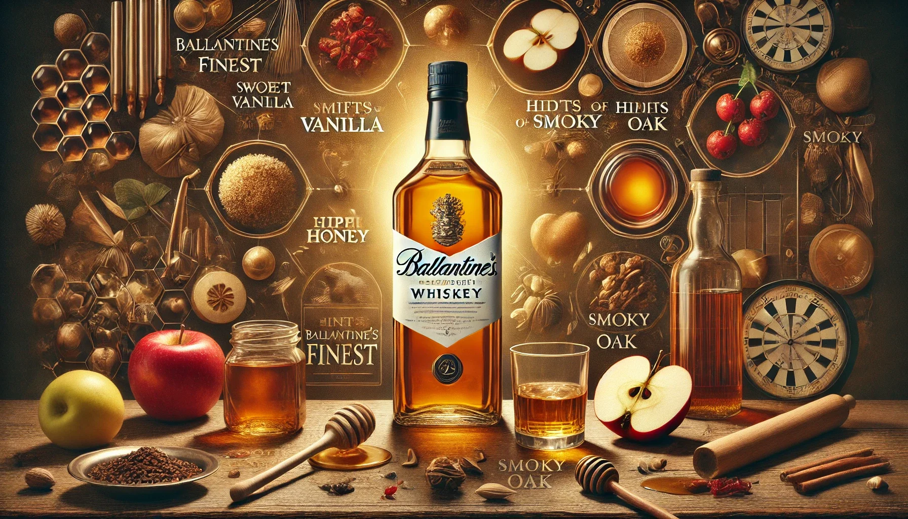 Ballantine's Finest:  Властивості та Особливості Віскі Баллантайнс Файнест