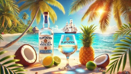 Plantation 3 Stars White Rum: Біла перлина Карибського моря