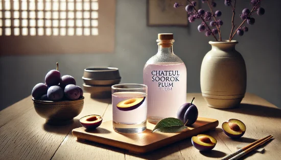 Соджу Chateul Soorok Plum: Сливовий шарм корейської культури у кожному ковтку