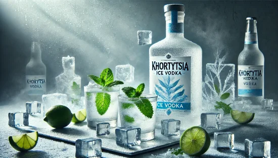 Горілка Хортиця Ice: Холодна свіжість у кожному ковтку