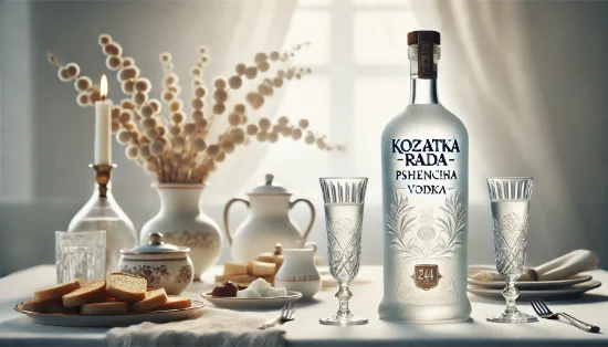 Вишуканість м'якої міцності: горілка Козацька Рада Пшенична