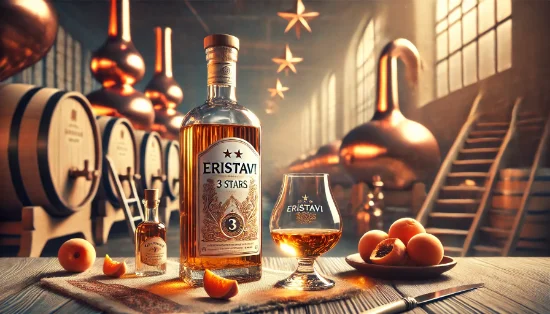 Бренді Eristavi 3 зірки: Грузинська спадщина в кожній краплі