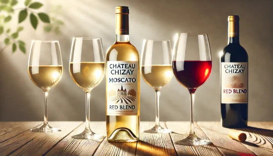 Кошерні вина бренду Chateau Chizay: Moscato та Red Blend