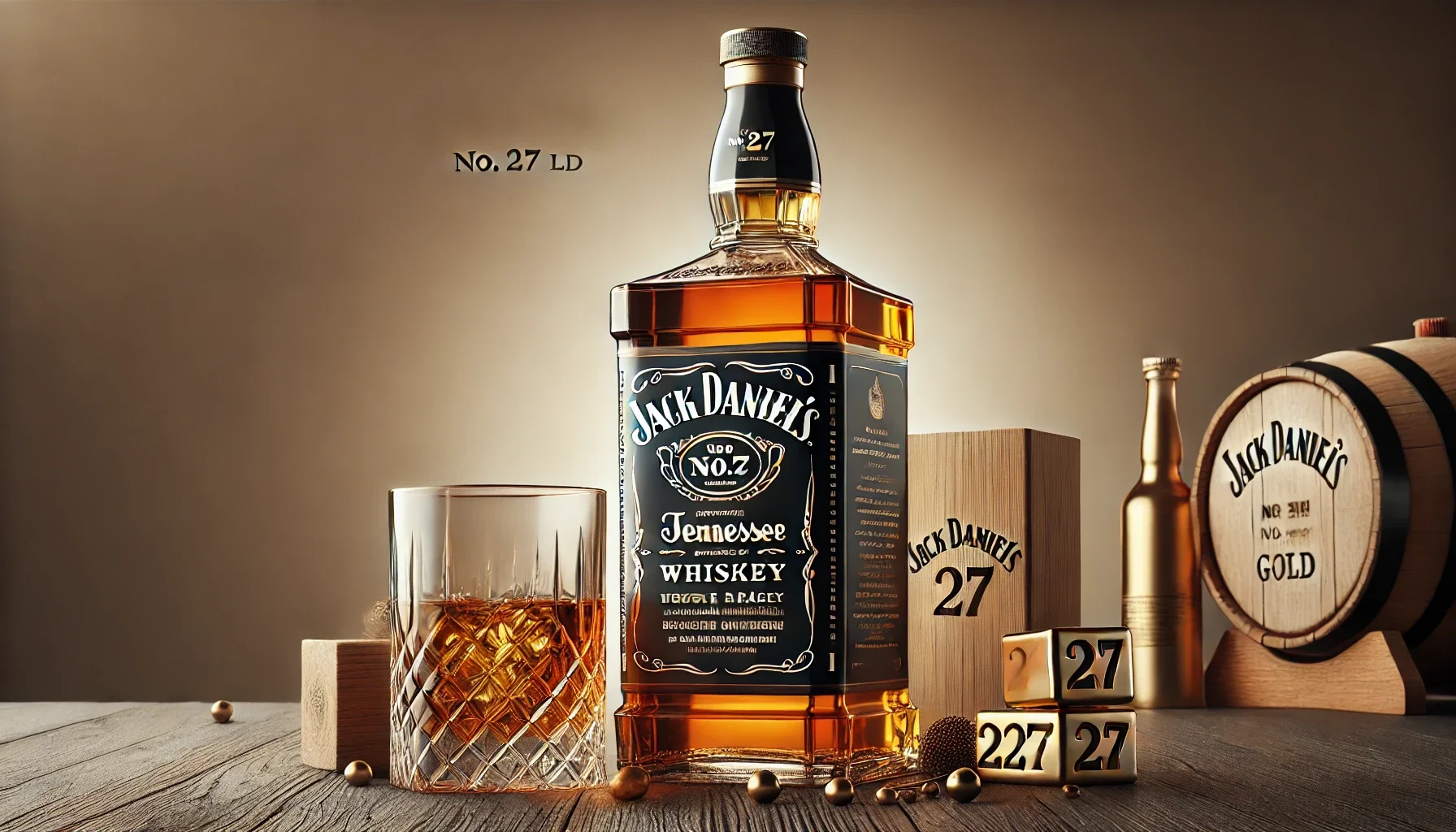 Jack Daniel's No. 27 Gold: Витонченість та преміальність у кожному ковтку