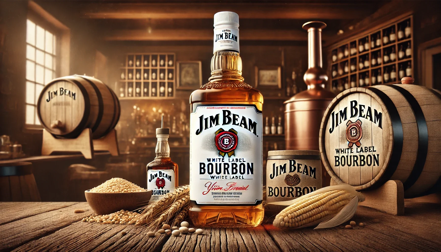 Jim Beam White Label: Історія, Виробництво та Смак Класичного Американського Бурбону