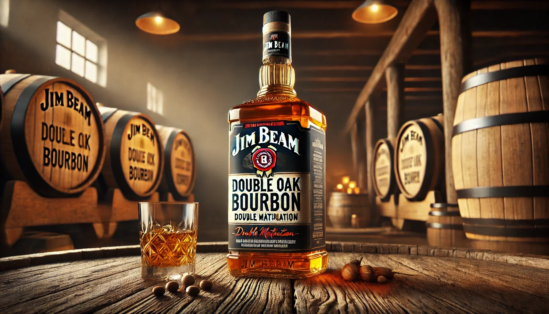 Jim Beam Double Oak: Подвійна витримка для насиченого смаку