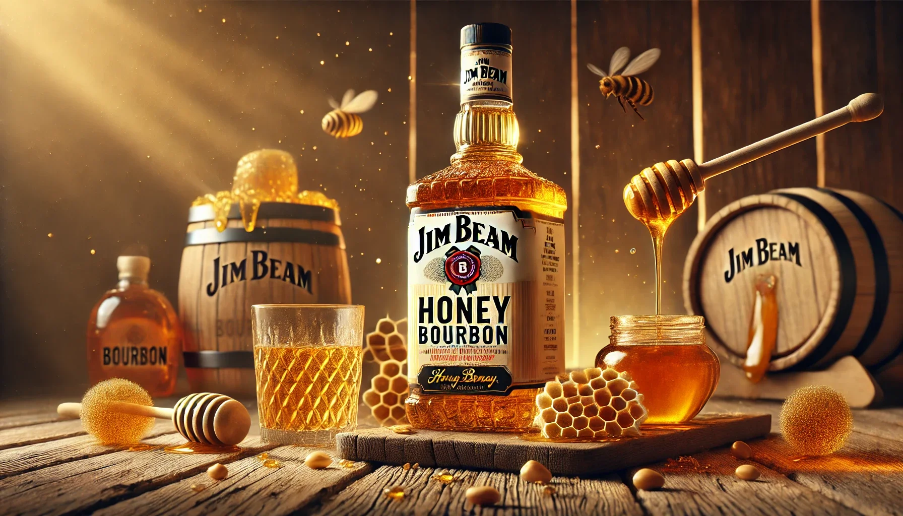 Jim Beam Honey: Солодкий бурбон з характером і медовим шармом