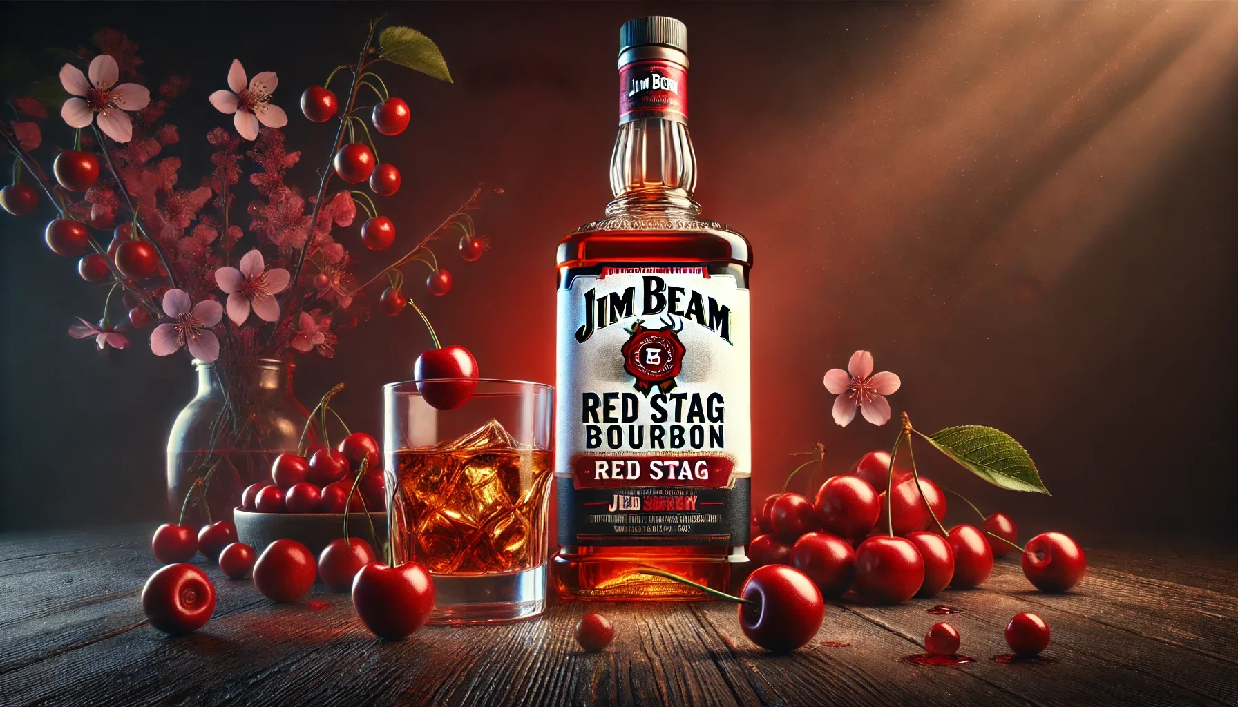 Jim Beam Red Stag: Неповторне поєднання бурбону та вишневого аромату