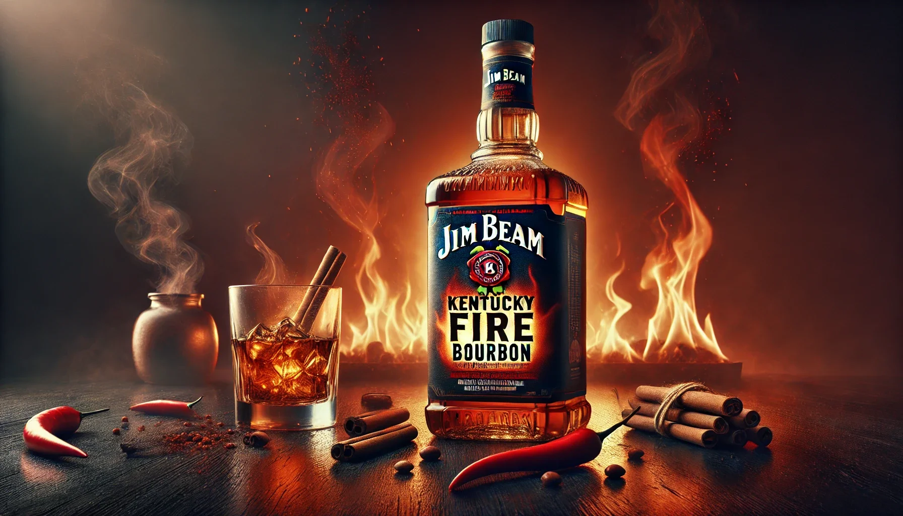 Jim Beam Kentucky Fire: Пекучий характер Кентуккі