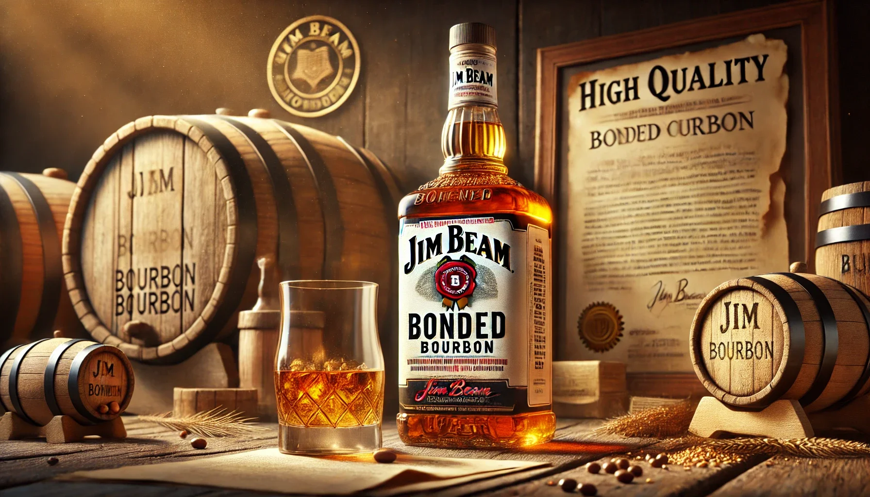 Jim Beam Bonded: Справжній бурбон із витриманою якістю