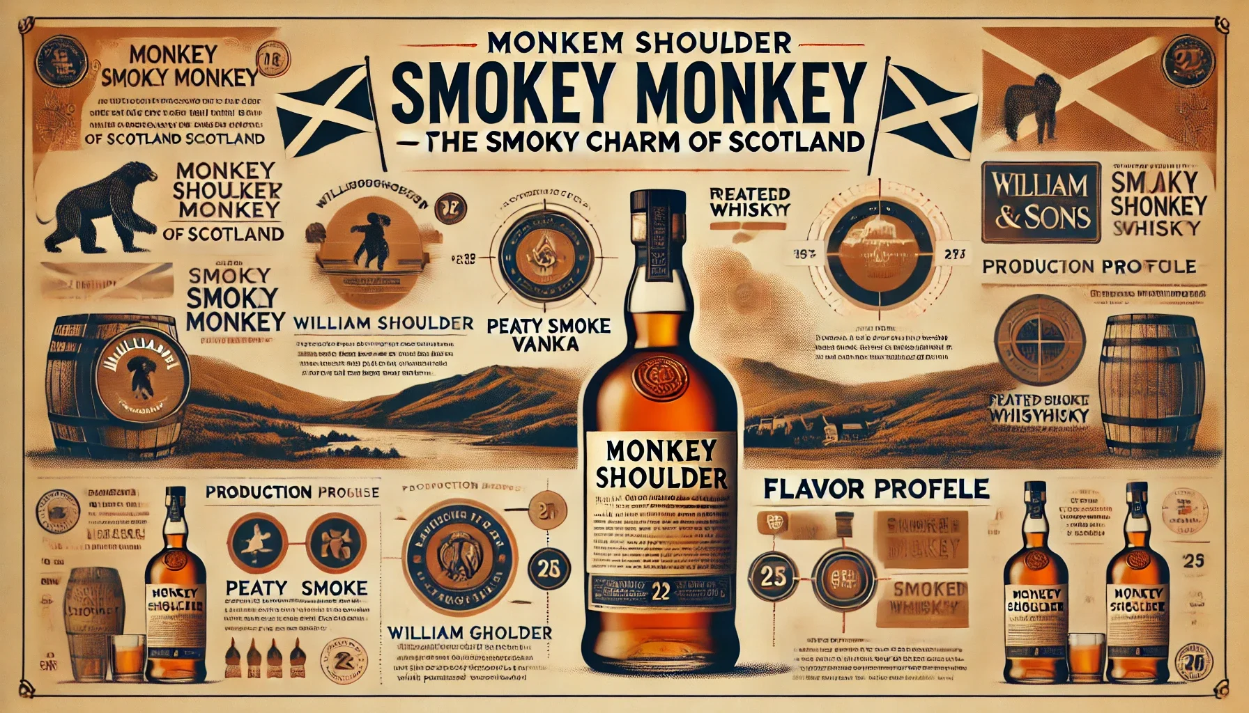 Віскі Monkey Shoulder Smokey Monkey