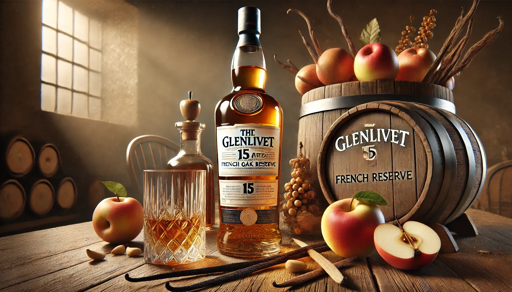 Glenlivet 15 Year Old French Oak Reserve: Витриманий у досконалості та багатогранності смаку