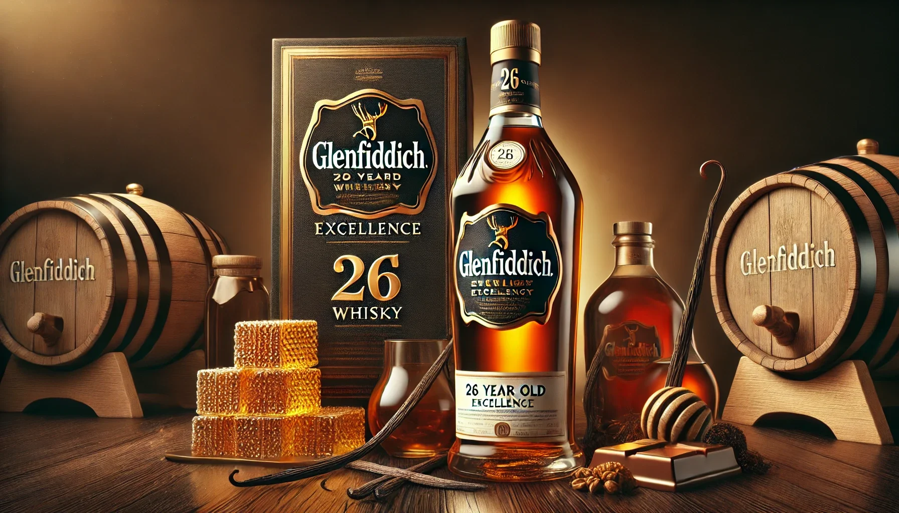 Glenfiddich 26 Year Old Excellence: Витончений смак елітного шотландського віскі
