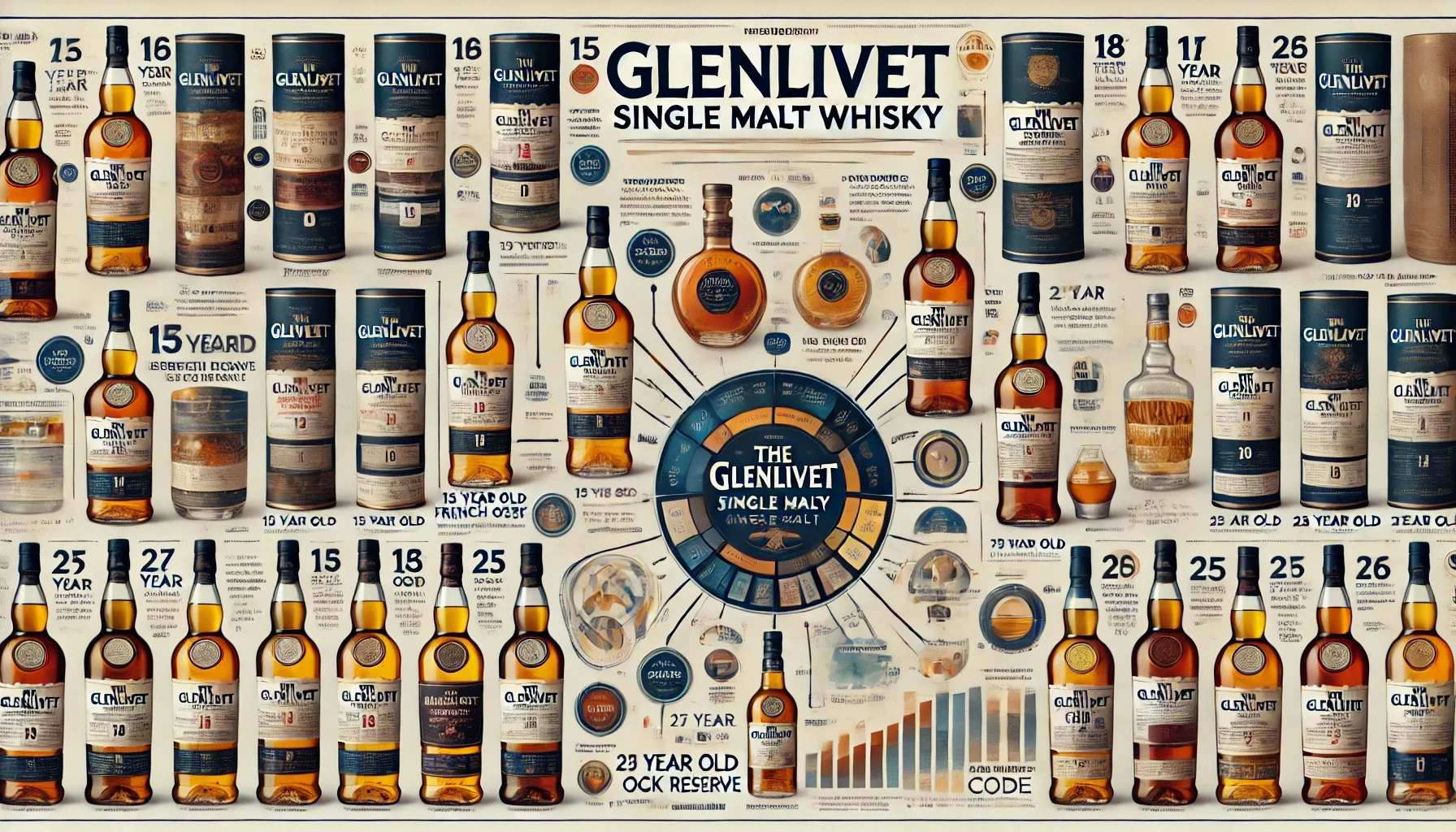Glenlivet: Всі види легендарного віскі 
