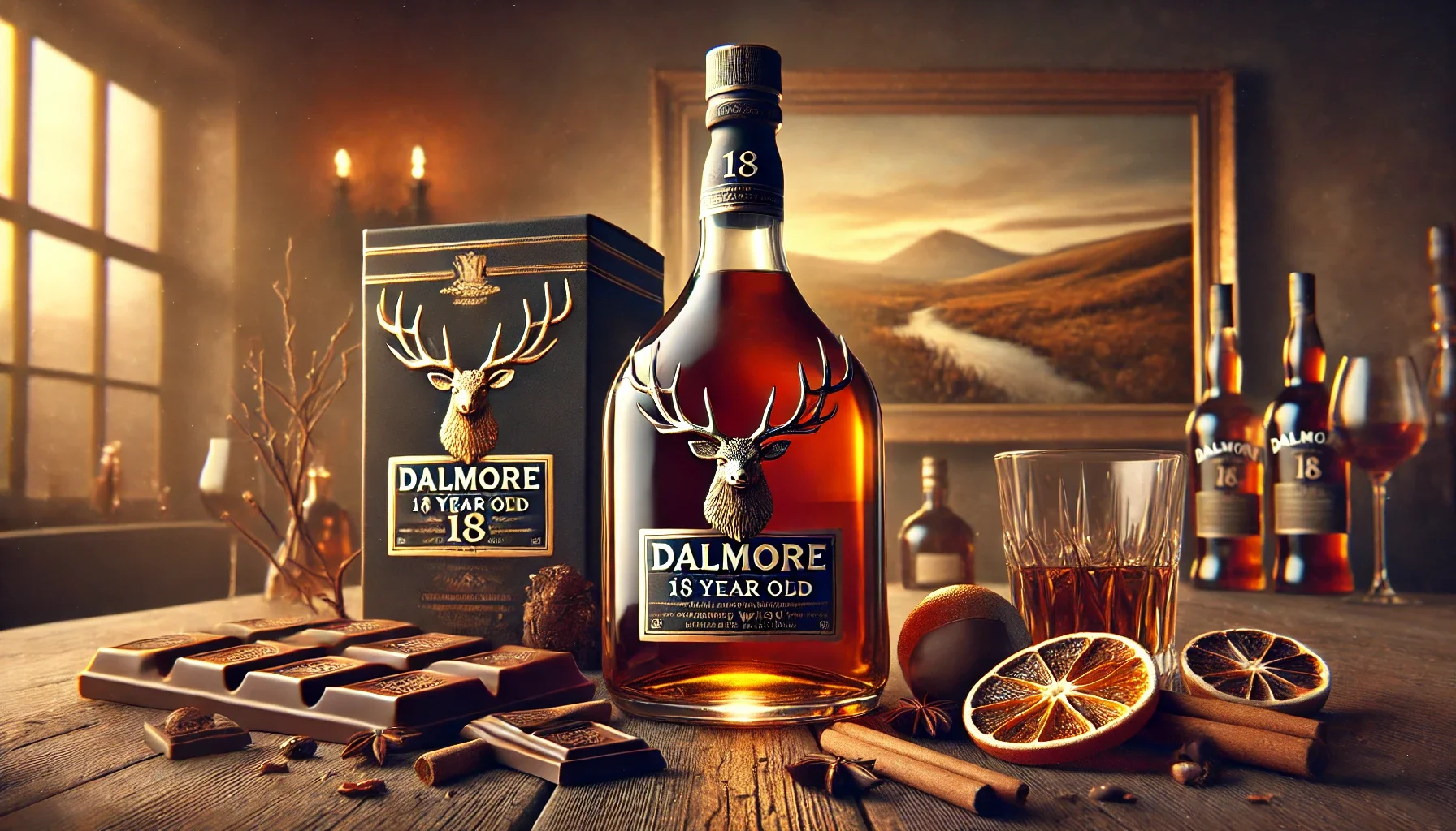 The Dalmore 18 Year Old: Витонченість та справжній характер шотландського віскі 