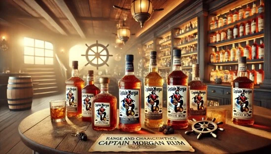Асортимент та характеристики рому Captain Morgan